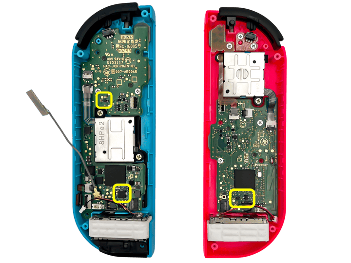 AC Teardown - Nintendo Joy-Con - ST LD39020