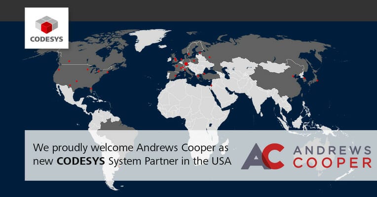 Image of CODESYS Announcement for AC as new System Partner in the USA