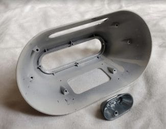 Nanu's full scale housing and clone at 1/4 scale | Arc Clock Kickstarter Design Project