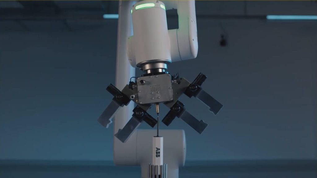 ABB GoFa Collaborative Robot displaying precision of Absolute Accuracy