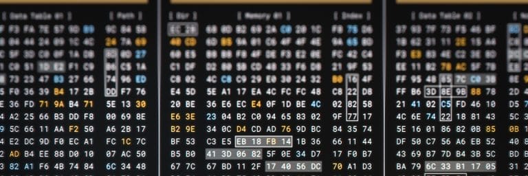 Image representing hexadecimal values